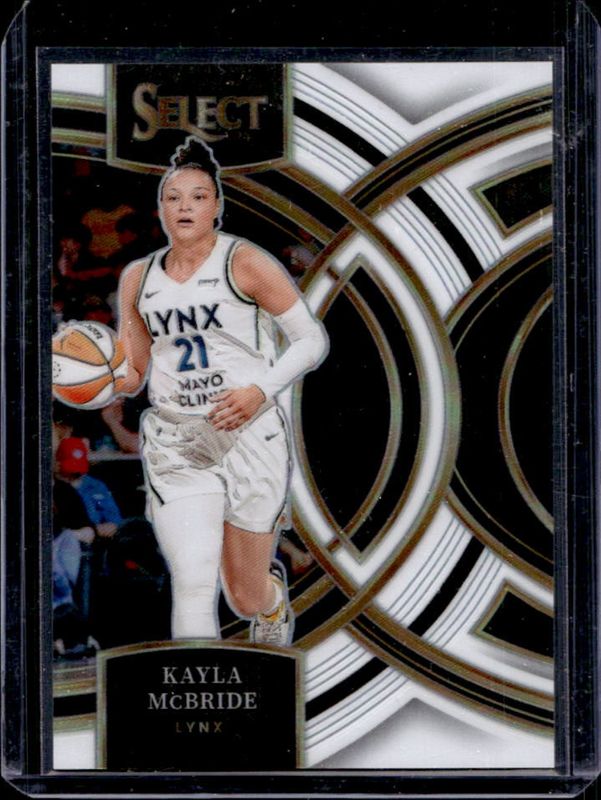 Kayla McBride 2024 Select WNBA #176 Base White /99 RAW