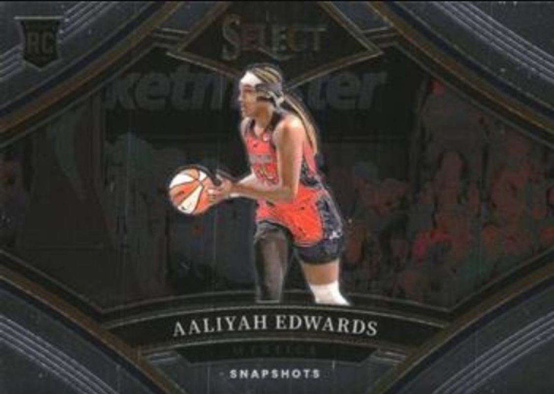 Aaliyah Edwards 2024 Select WNBA #7 Snapshots Rookie RAW