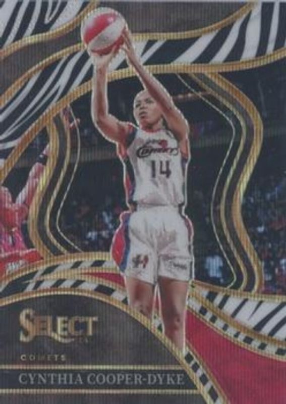 2024 Select WNBA #241 Base Zebra