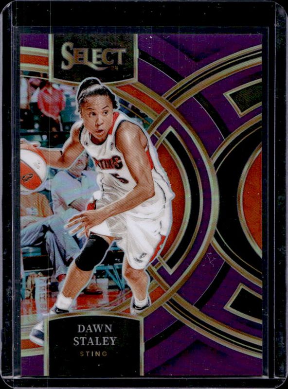 Dawn Staley 2024 Select WNBA #156 Base Purple /149 RAW
