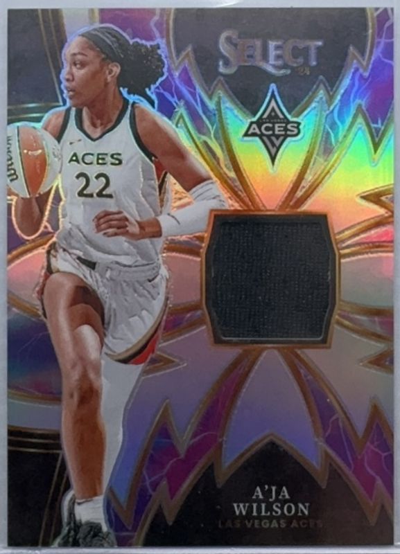 A'ja Wilson 2024 Select WNBA #15 Sparks RAW