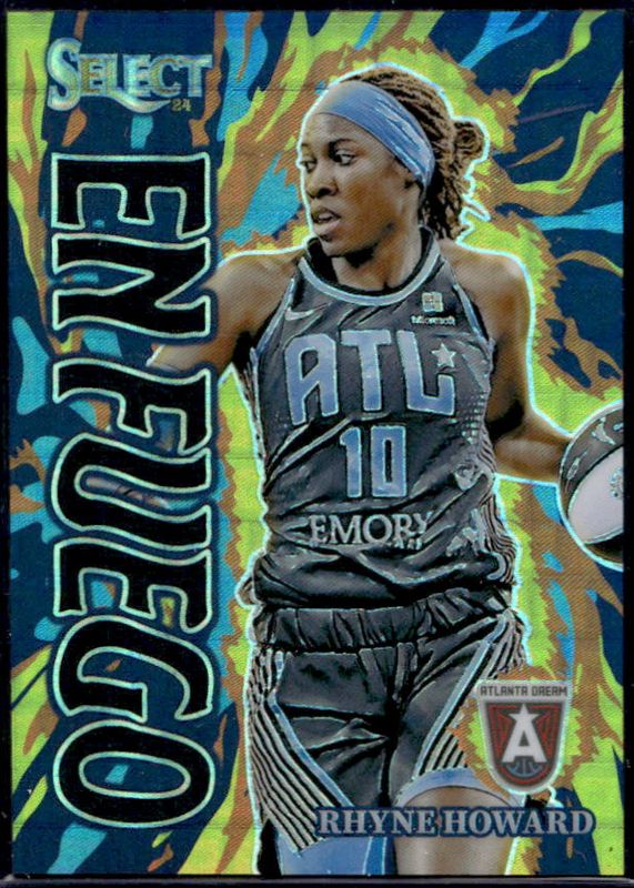 Rhyne Howard 2024 Select WNBA #4 En Fuego Black Pandora /8 Rookie RAW