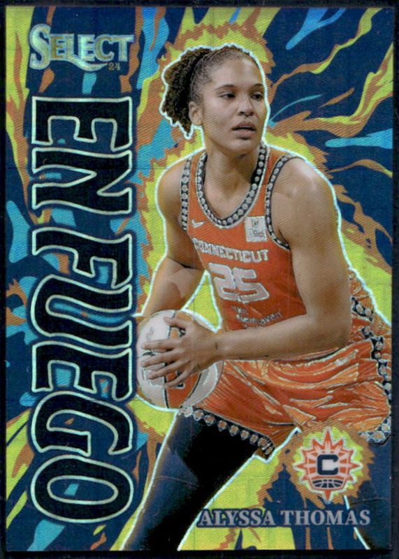 Alyssa Thomas 2024 Select WNBA #15 En Fuego Black Pandora /8 RAW