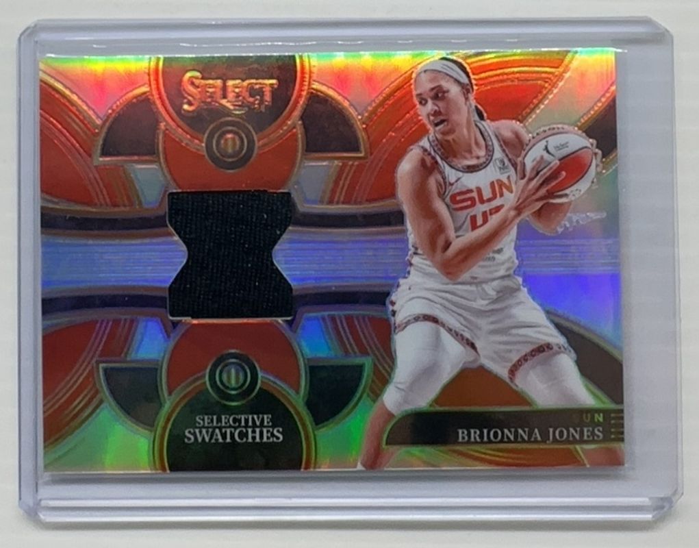 Brionna Jones 2024 Select WNBA #SW-BJ Selective Swatches RAW