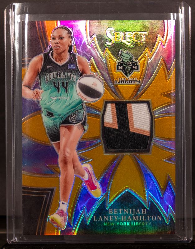 Betnijah Laney 2024 Select WNBA #27 Sparks Gold /10 RAW