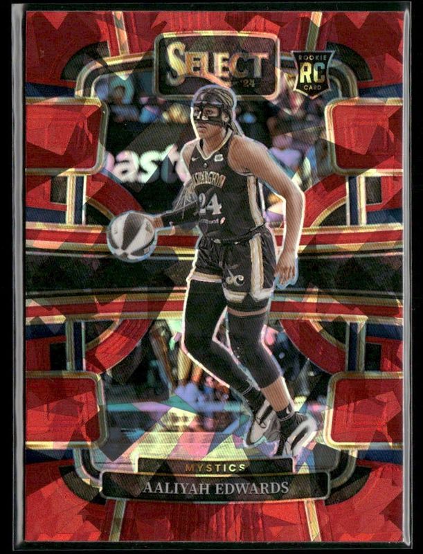 Aaliyah Edwards 2024 Select WNBA #36 Base Red /149 Rookie RAW