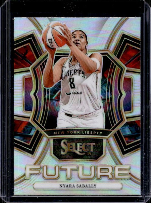 Nyara Sabally 2024 Select WNBA #14 Select Future Silver Rookie RAW