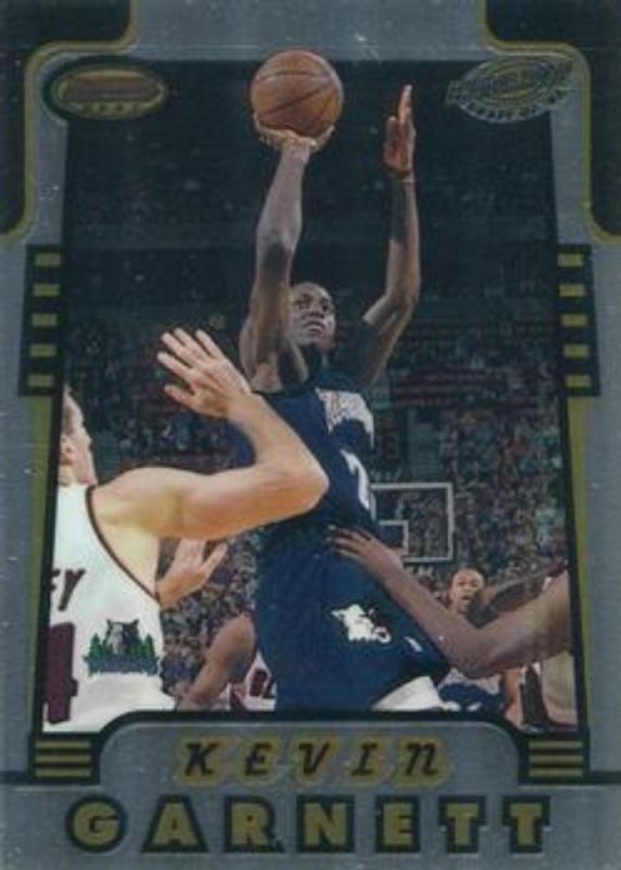 Jerry Stackhouse / Kevin Garnett 1996 Bowman's Best #HR10 Honor Roll RAW