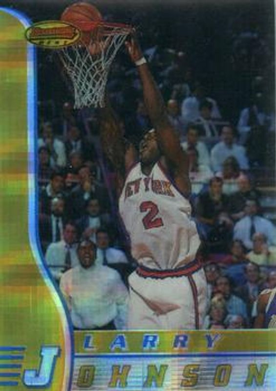 Larry Johnson 1996 Bowman's Best #58 Atomic Refractor RAW