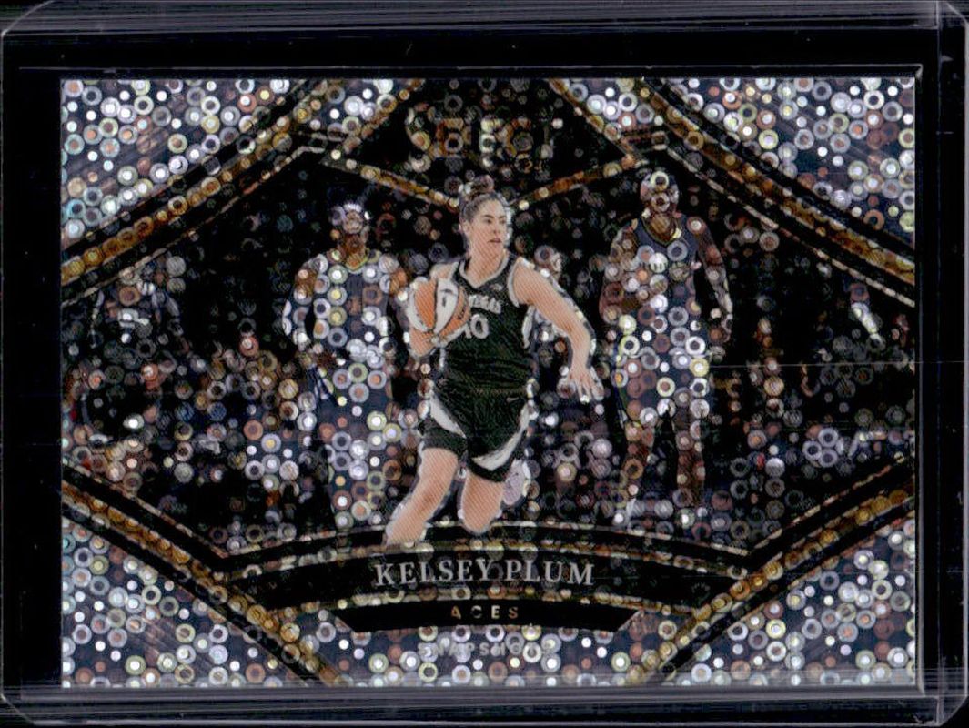 Kelsey Plum 2024 Select WNBA #19 Snapshots White Disco /75 RAW