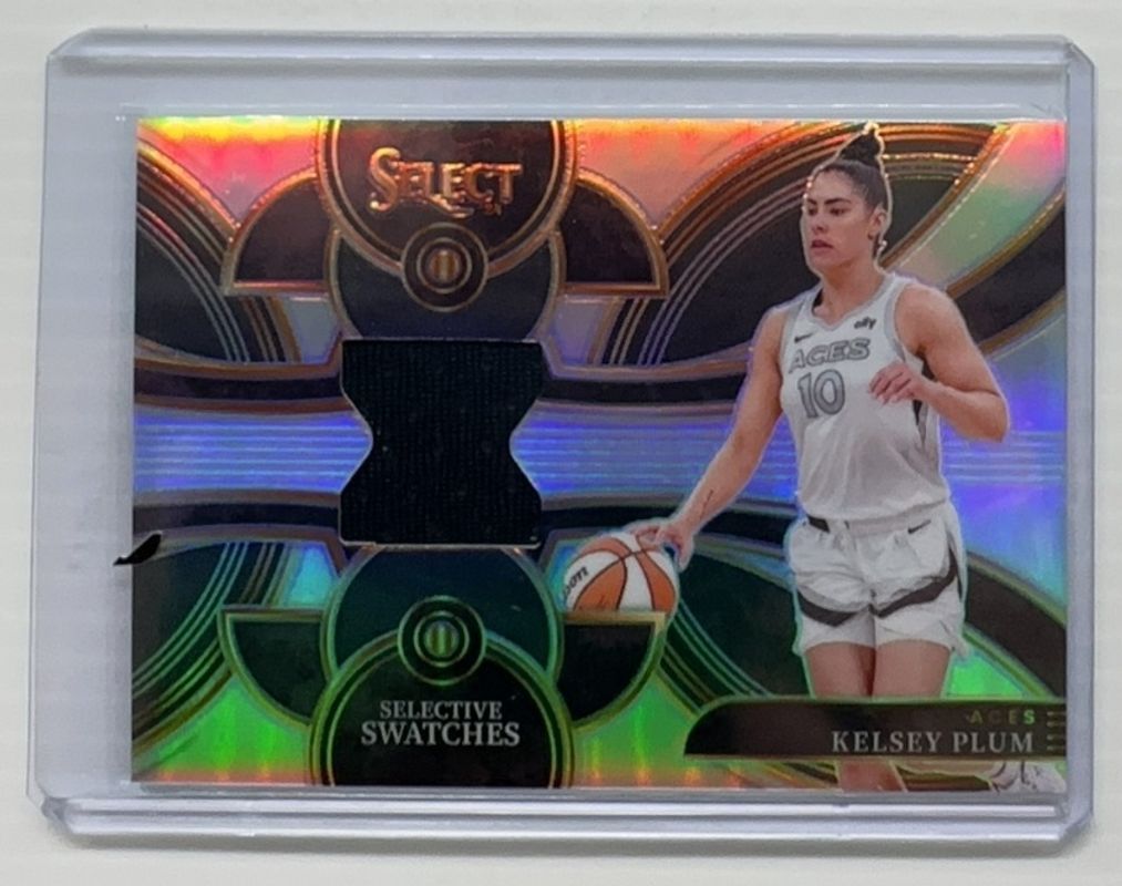 Kelsey Plum 2024 Select WNBA #SW-KP Selective Swatches RAW