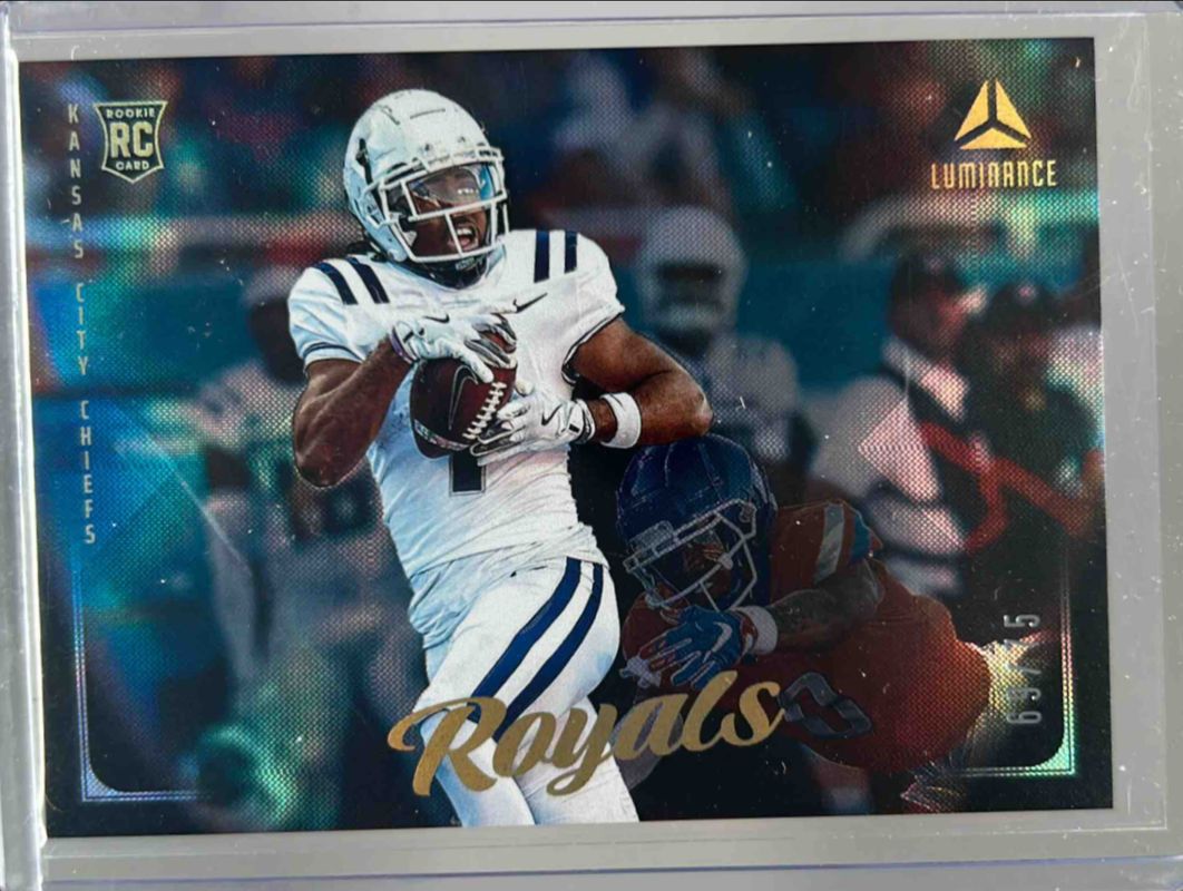 Jalen Royals 2025 Luminance #186 Black /75 Rookie RAW