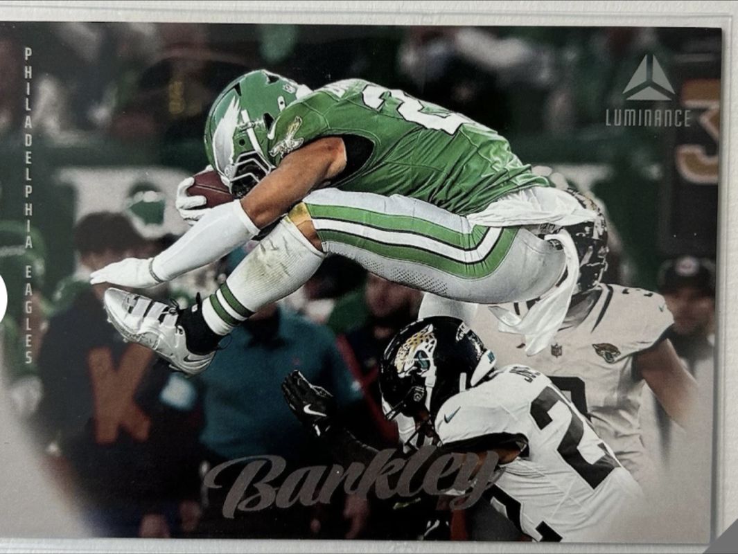 Saquon Barkley 2025 Luminance #81 Base RAW