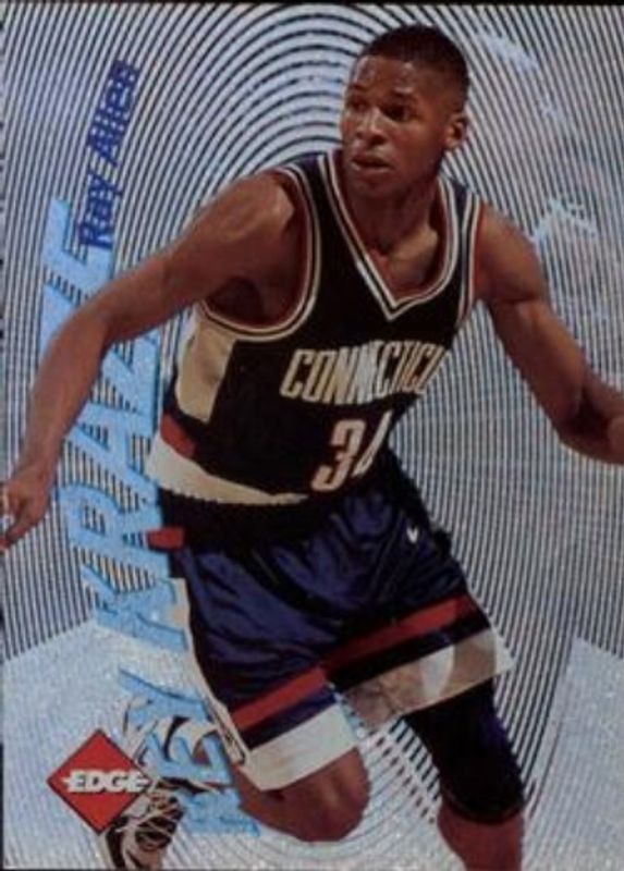 Ray Allen 1996 Collector's Edge #2 Key Kraze Factory Set Rookie RAW
