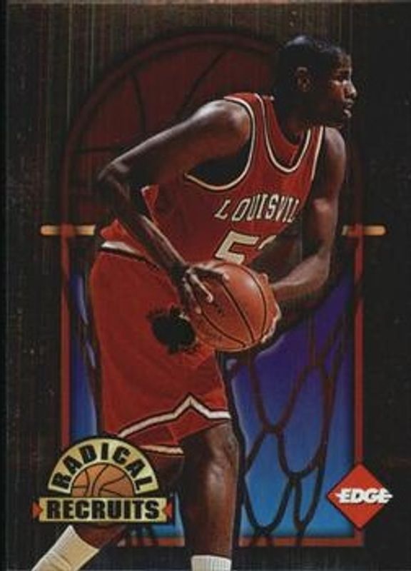 Samaki Walker 1996 Collector's Edge #21 Radical Recruits /6750 Rookie RAW