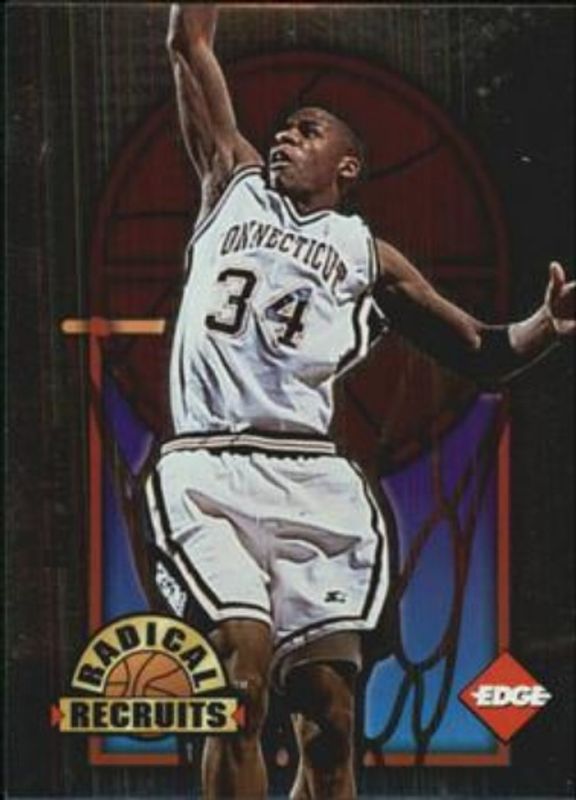 Ray Allen 1996 Collector's Edge #2 Radical Recruits /6750 Rookie RAW