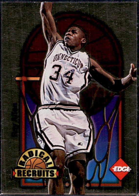 Ray Allen 1996 Collector's Edge #2 Radical Recruits - Gold /1000 Rookie RAW