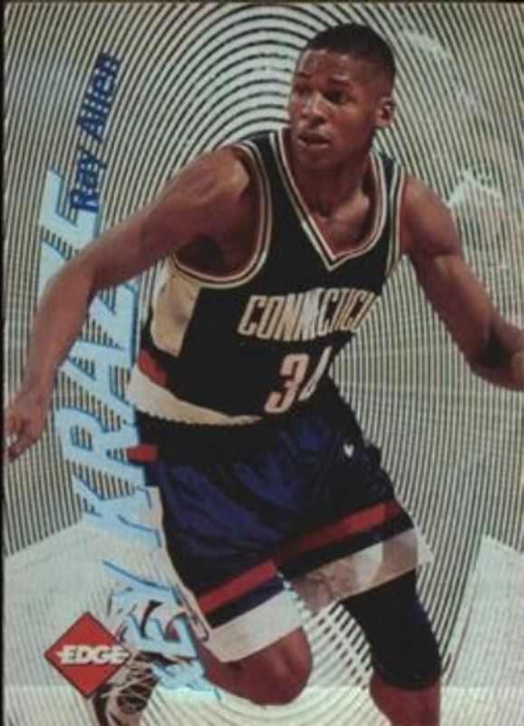 Ray Allen 1996 Collector's Edge #2 Key Kraze /3200 Rookie RAW