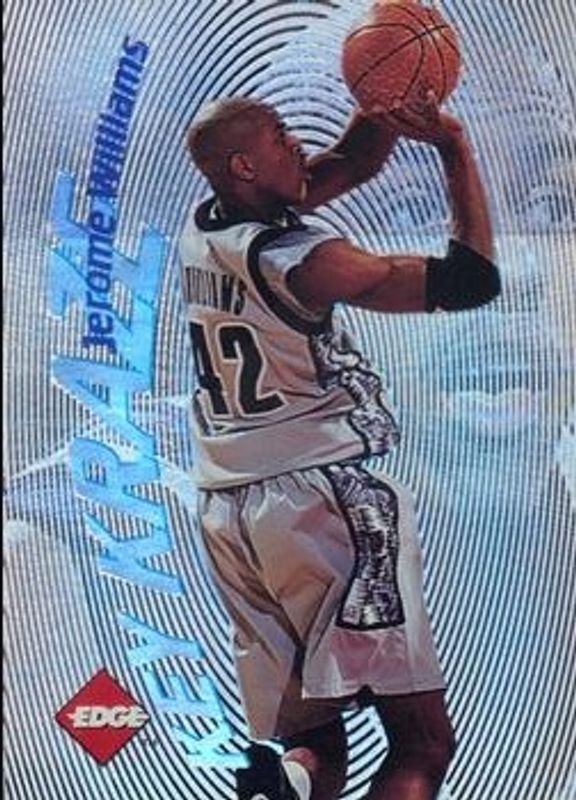 Jerome Williams 1996 Collector's Edge #23 Key Kraze /3200 Rookie RAW