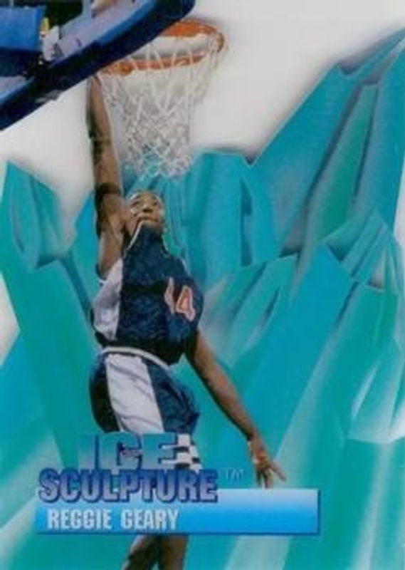Reggie Geary 1996 Collector's Edge #18 Ice Sculpture Rookie RAW
