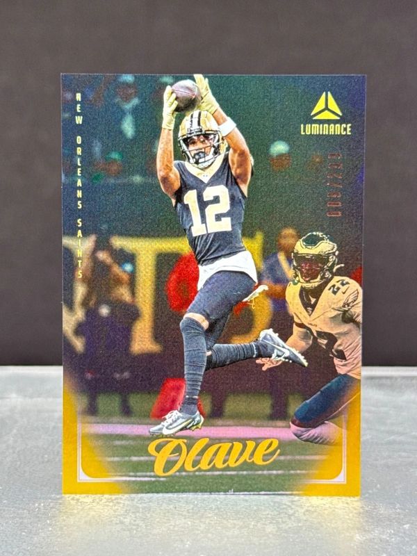 Chris Olave 2025 Luminance #47 Gold /299 RAW