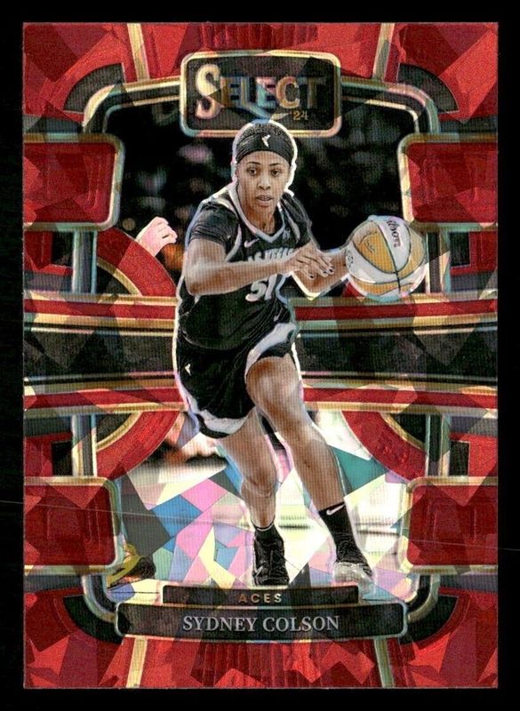 Sydney Colson 2024 Select WNBA #40 Base Red /149 RAW