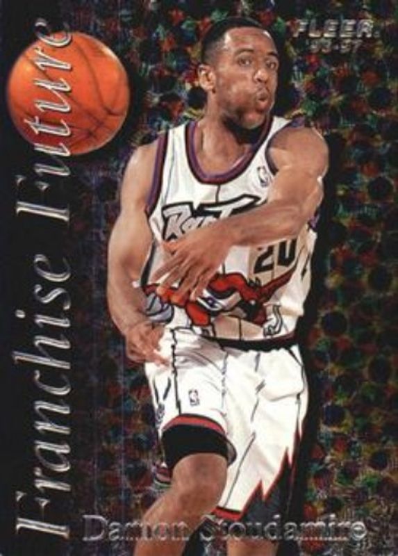 Damon Stoudamire 1996 Fleer #10 Franchise Future RAW