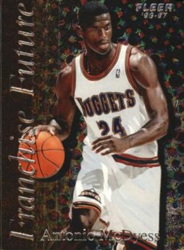 Antonio McDyess 1996 Fleer #6 Franchise Future RAW
