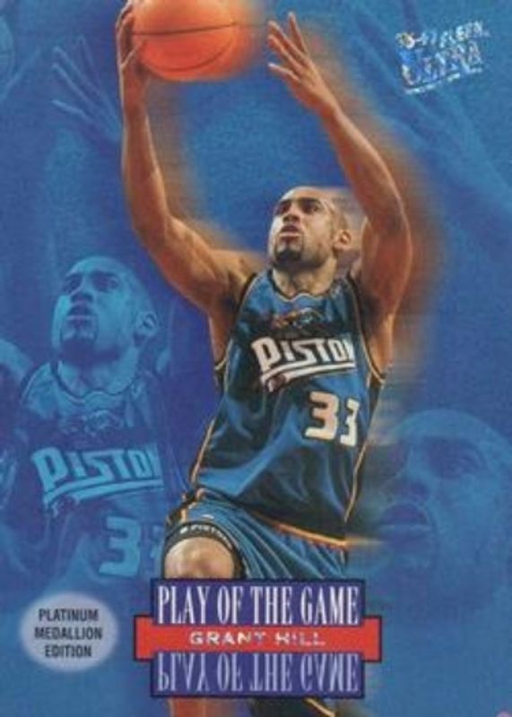 Grant Hill 1996 Fleer Ultra #P-291 Platinum Medallion Price Guide