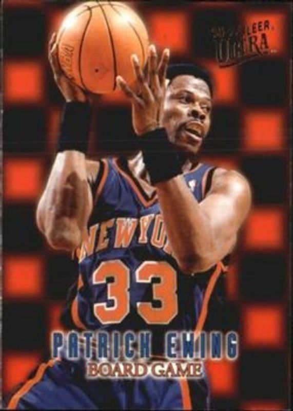 Patrick Ewing 1996 Fleer Ultra #5 Board Game RAW