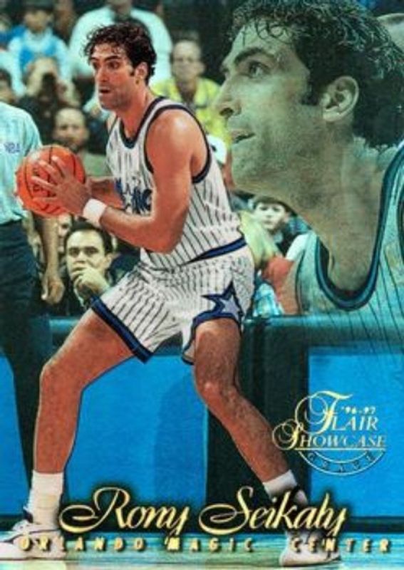 Rony Seikaly 1996 Flair Showcase #67 Row 1 RAW