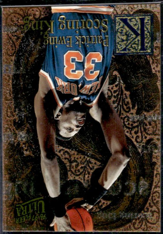 Patrick Ewing 1996 Fleer Ultra #18 Scoring Kings - Plus RAW