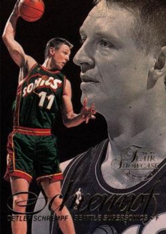 1996 Flair Showcase #83 Row 2