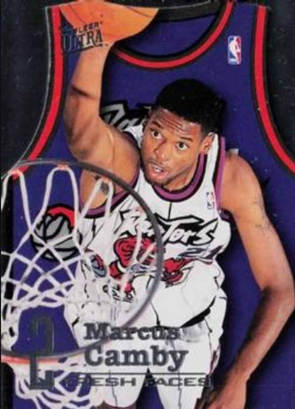 Marcus Camby 1996 Fleer Ultra #4 Fresh Faces Rookie RAW