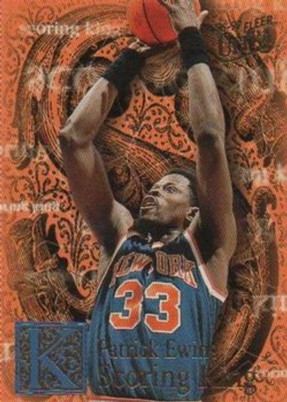 Patrick Ewing 1996 Fleer Ultra #18 Scoring Kings RAW