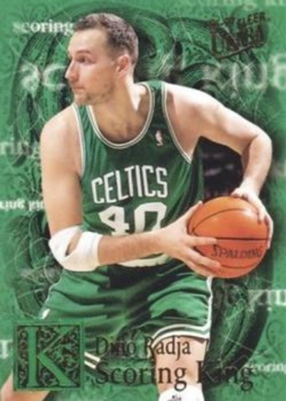 Dino Radja 1996 Fleer Ultra #2 Scoring Kings RAW