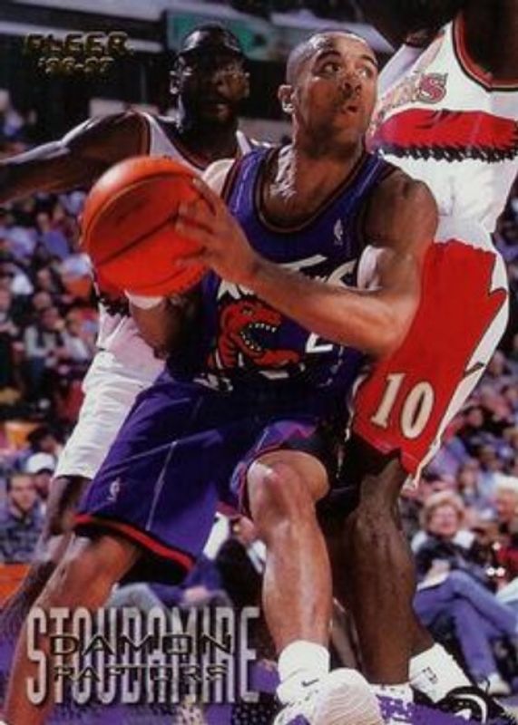 Damon Stoudamire 1996 Fleer #107 Base RAW