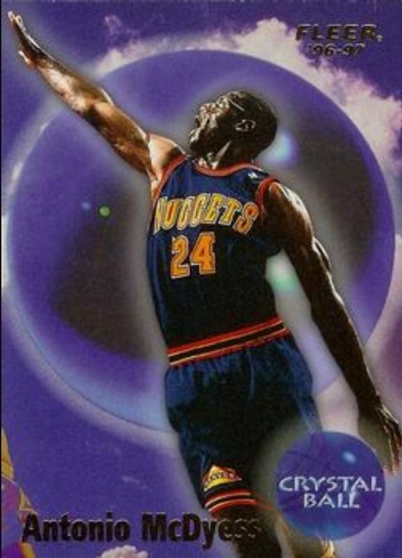 Antonio McDyess 1996 Fleer #273 Base RAW