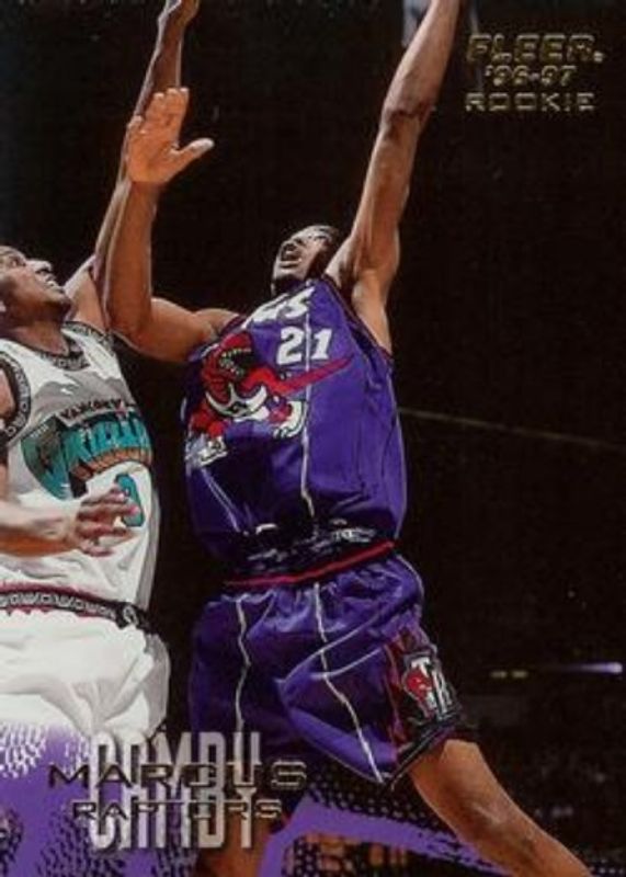 Marcus Camby 1996 Fleer #254 Base Rookie RAW