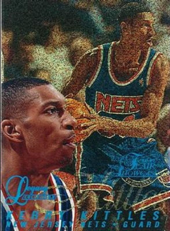 Kerry Kittles 1996 Flair Showcase #8 Row 0 Legacy Collection /150 Rookie RAW