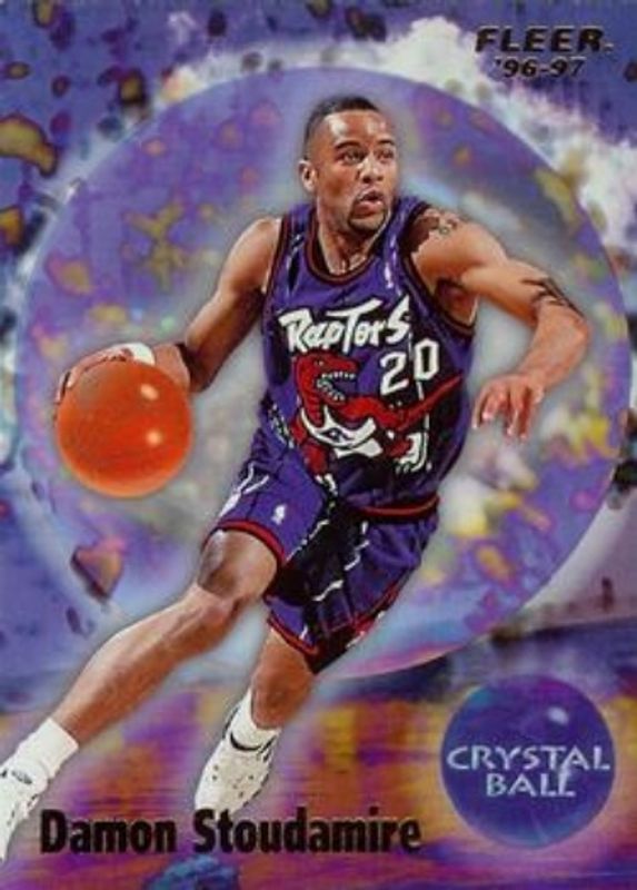 Damon Stoudamire 1996 Fleer #278 Base RAW