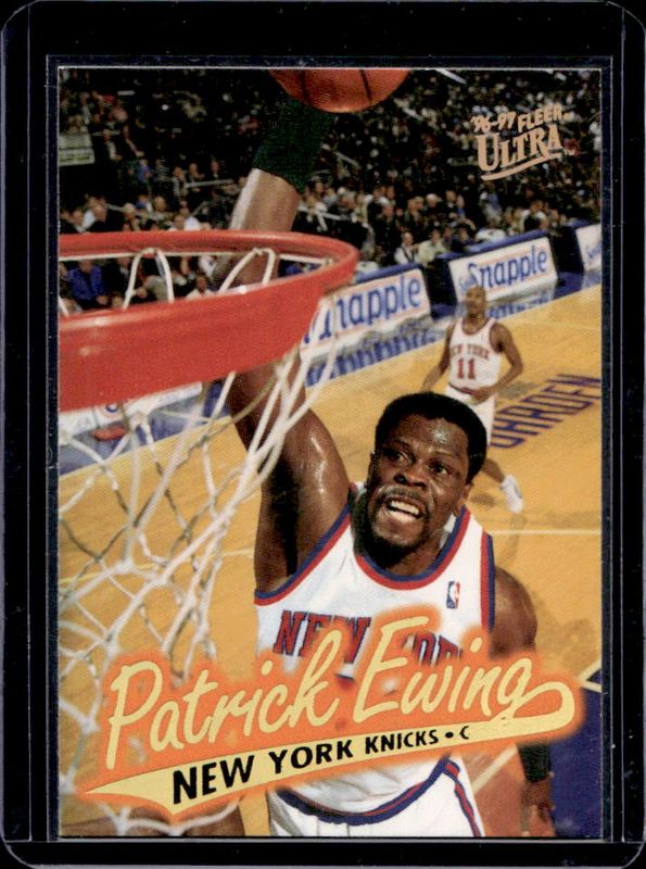 Patrick Ewing 1996 Fleer Ultra #G-72 Gold Medallion RAW