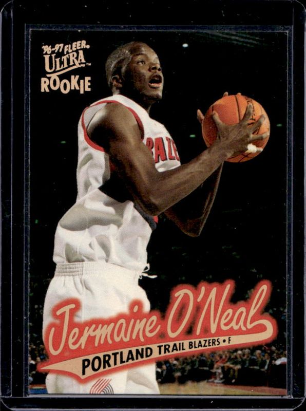 Jermaine O'Neal 1996 Fleer Ultra #G-89 Gold Medallion Rookie RAW