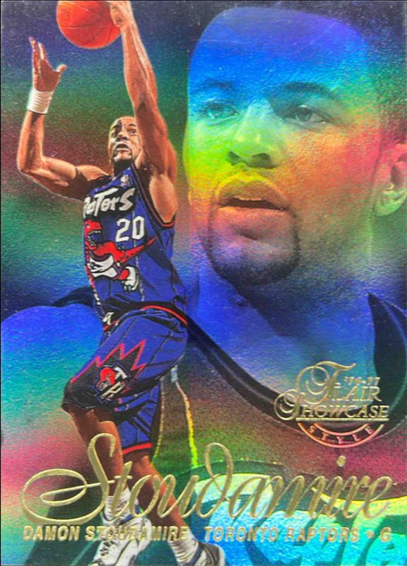 Damon Stoudamire 1996 Flair Showcase #20 Row 2 RAW