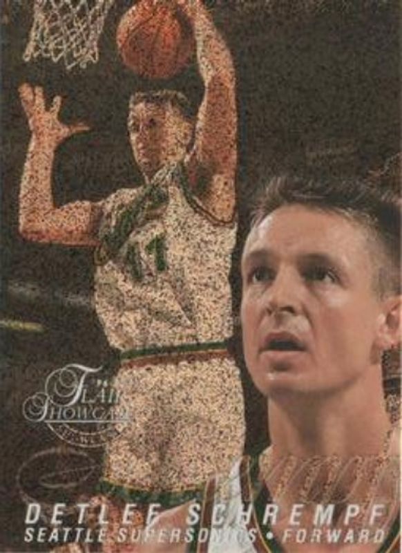 Detlef Schrempf 1996 Flair Showcase #83 Row 0 RAW