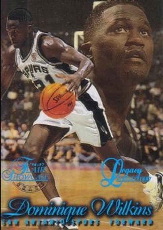 holographic plastic business cards Amazon.com: 1991 Fleer Basketball Card (1991-92) #6 Dominique Wilkins :  Collectibles & Fine Art main image 1