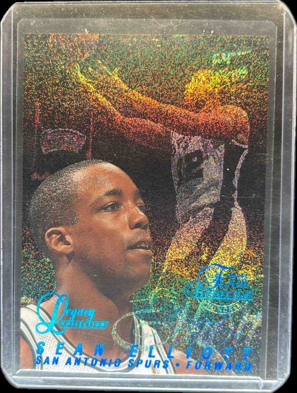 Sean Elliott 1996 Flair Showcase #78 Row 0 Legacy Collection /150 RAW
