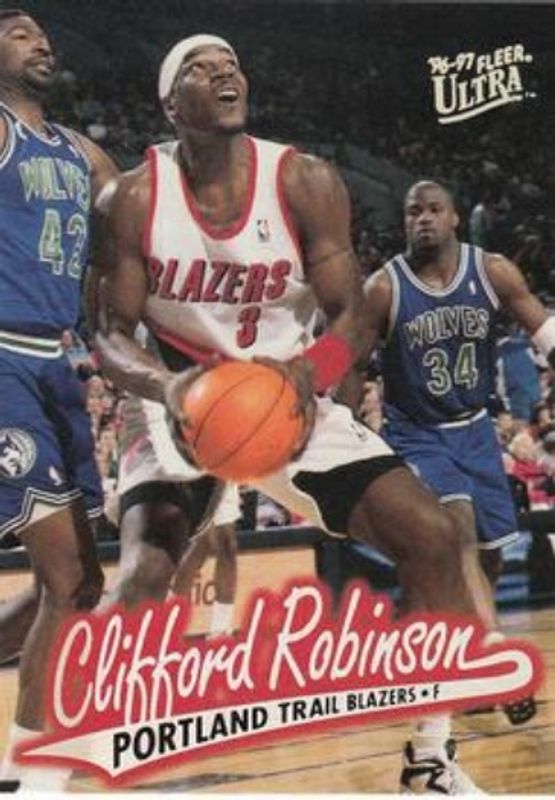 Clifford Robinson 1996 Fleer Ultra #90 Base RAW