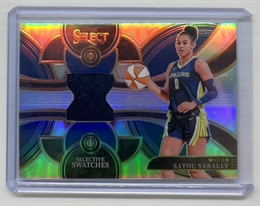 Satou Sabally 2024 Select WNBA #SW-SS Selective Swatches RAW