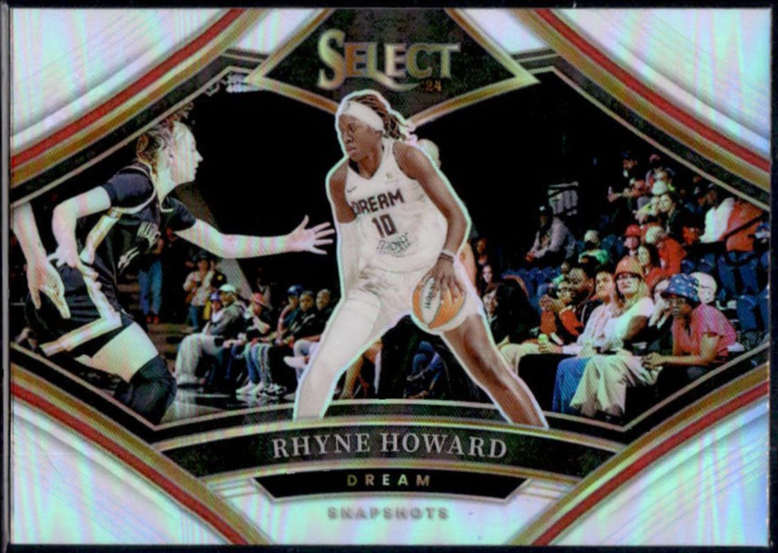 Rhyne Howard 2024 Select WNBA #13 Snapshots Silver Rookie RAW